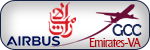 Emirates Airline Airbus Tour badge